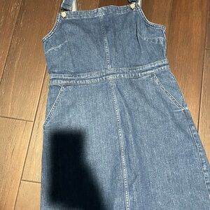 Madewell Denim Overall Dress